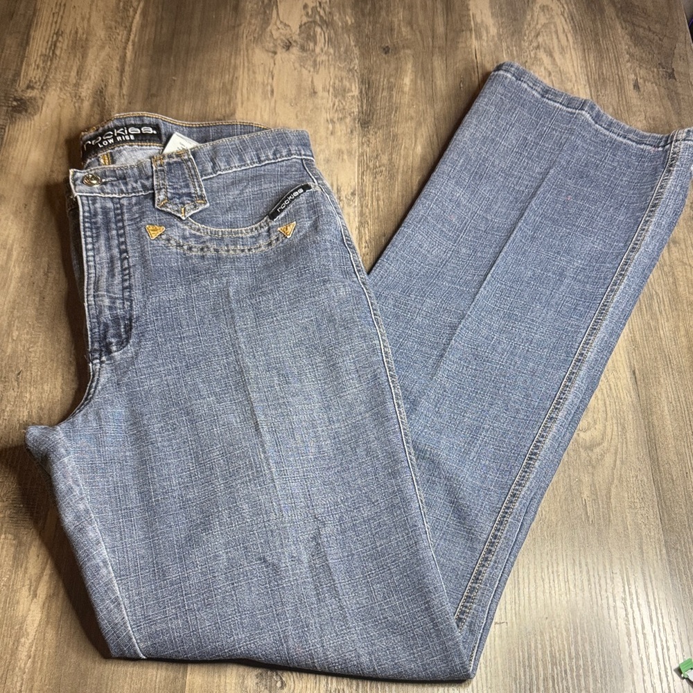 Vintage 90’s Rockies Women's Bootcut Bareback Jeans in Light Blue